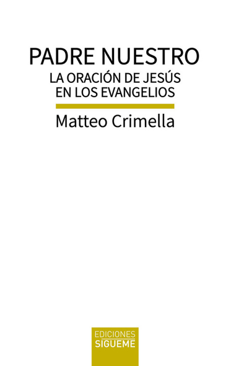 Book PADRE NUESTRO CRIMELLA