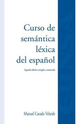 Könyv Curso de semántica léxica del espa?ol 