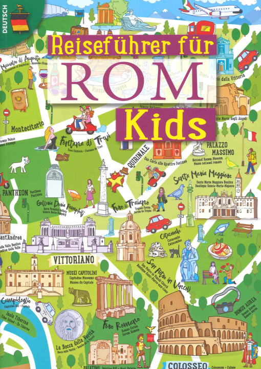 Knjiga Guida Roma kids. Ediz. tedesca 