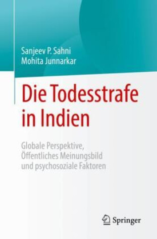 Knjiga Die Todesstrafe in Indien Sanjeev P. Sahni