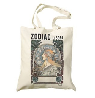 Книга Plátěná taška Alfons Mucha - Zodiac 
