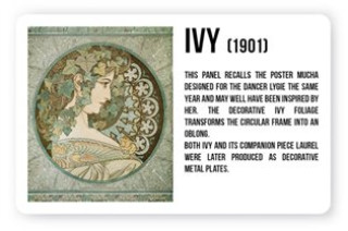 Carte Magnet Alfons Mucha - Ivy 