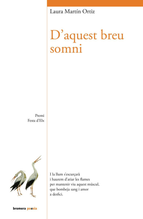 Kniha D'aquest breu somni MARTIN ORTIZ