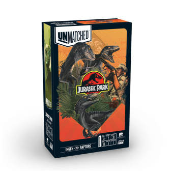 Game/Toy Unmatched Jurassic Park 1: InGen vs The Raptors Rob Daviau