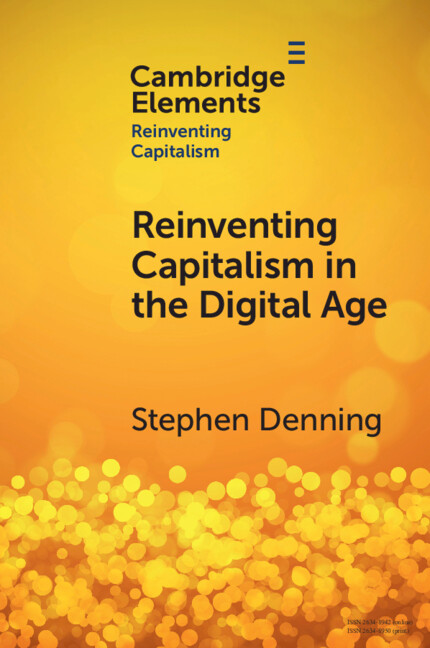 Kniha Reinventing Capitalism in the Digital Age Stephen Denning