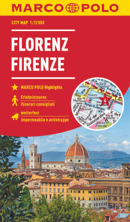 Tiskovina MARCO POLO Cityplan Florenz 1:12.000 