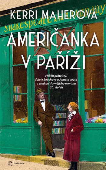 Kniha Američanka v Paříži Kerri Maher