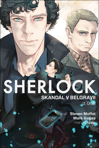 Book Sherlock Skandál v Belgrávii Mark Gatiss