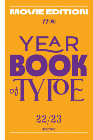 Книга Yearbook of Type #6 2022/23 - Movie Edition Slanted Publishers