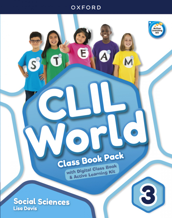 Könyv CLIL World Social Sciences 3. Class book LISA DAVIES