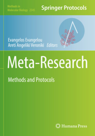 Knjiga Meta-Research Evangelos Evangelou