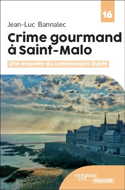 Carte CRIME GOURMAND A SAINT MALO BANNALEC
