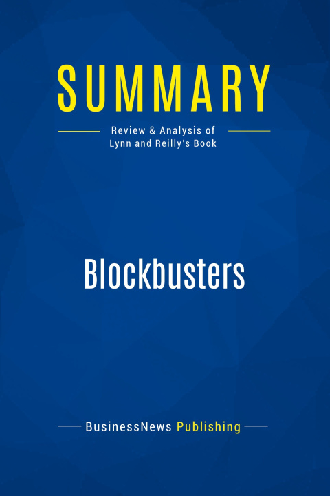 Knjiga Summary: Blockbusters 