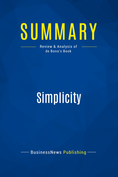Knjiga Summary: Simplicity 