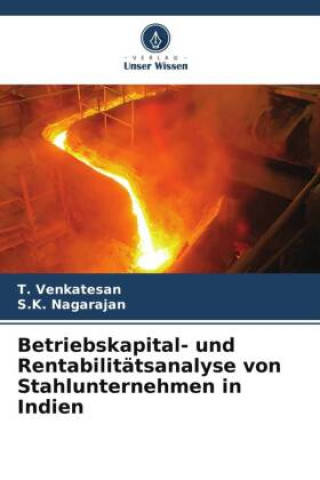 Книга Betriebskapital- und Rentabilitätsanalyse von Stahlunternehmen in Indien S. K. Nagarajan