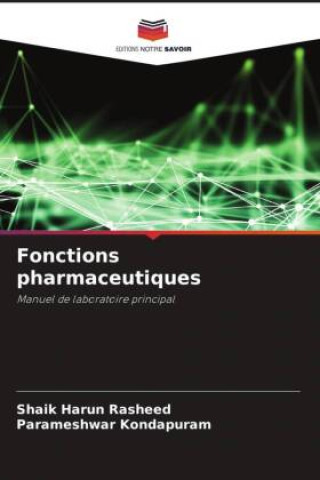 Knjiga Fonctions pharmaceutiques Parameshwar Kondapuram