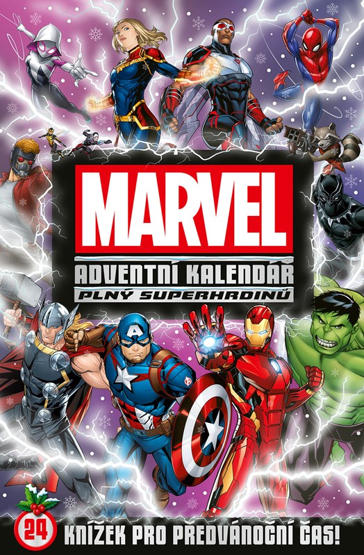 Книга Marvel Adventní kalendář plný superhrdinů 