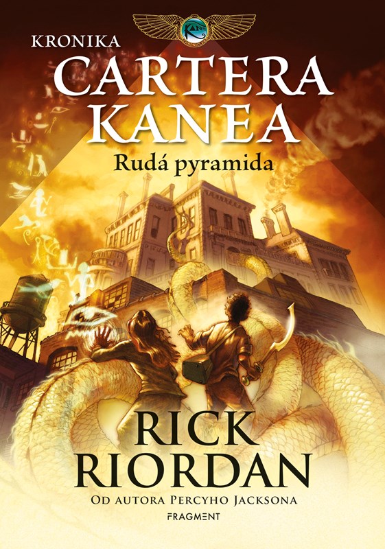 Book Kronika Cartera Kanea Rudá pyramida Rick Riordan