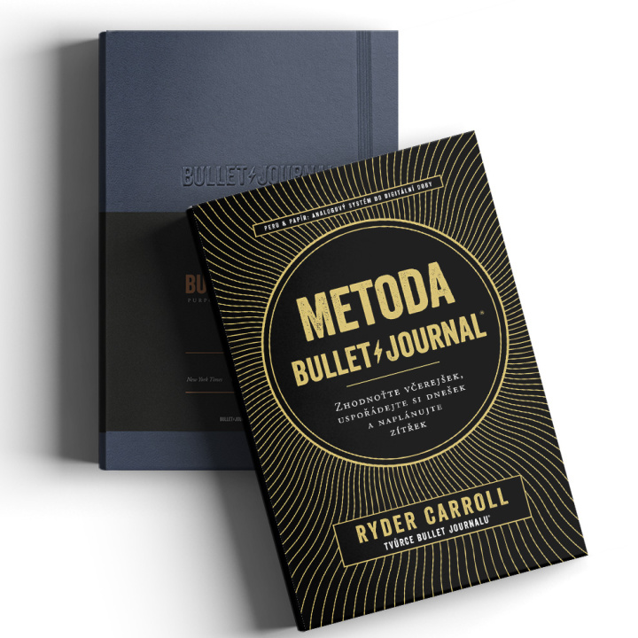 Kniha Balíček Metoda Bullet Journal + zápisník Leuchtturm1917 Edition2 - modrý Ryder Carroll (kniha)