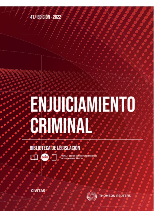 Carte Enjuiciamiento Criminal 41ª Ed. 2022 