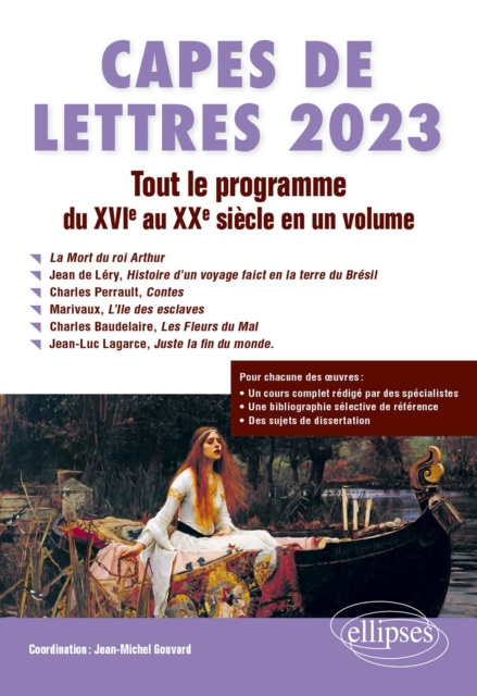 E-book CAPES de Lettres 2023 Gouvard