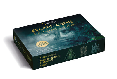 Kniha Escape Game Civilisations disparues 