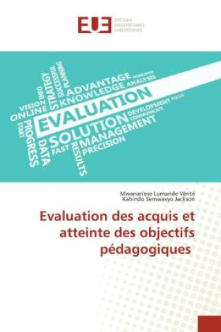 Kniha Evaluation des acquis et atteinte des objectifs pédagogiques Kahindo Semwavyo Jackson