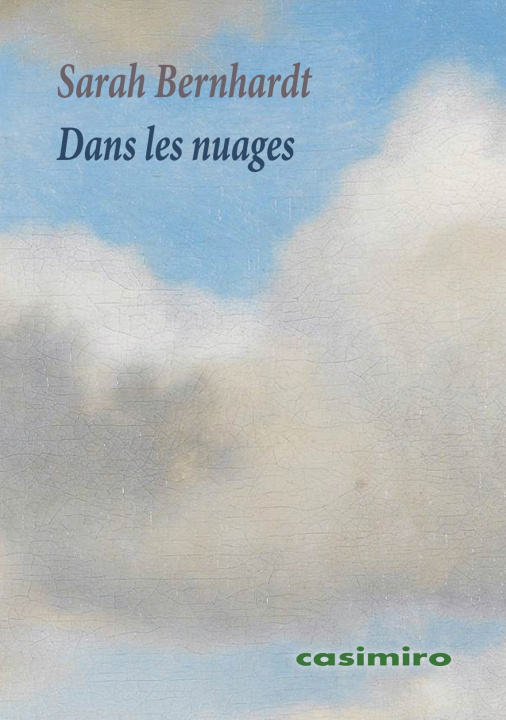 Książka Dans les nuages Sarah Bernhardt