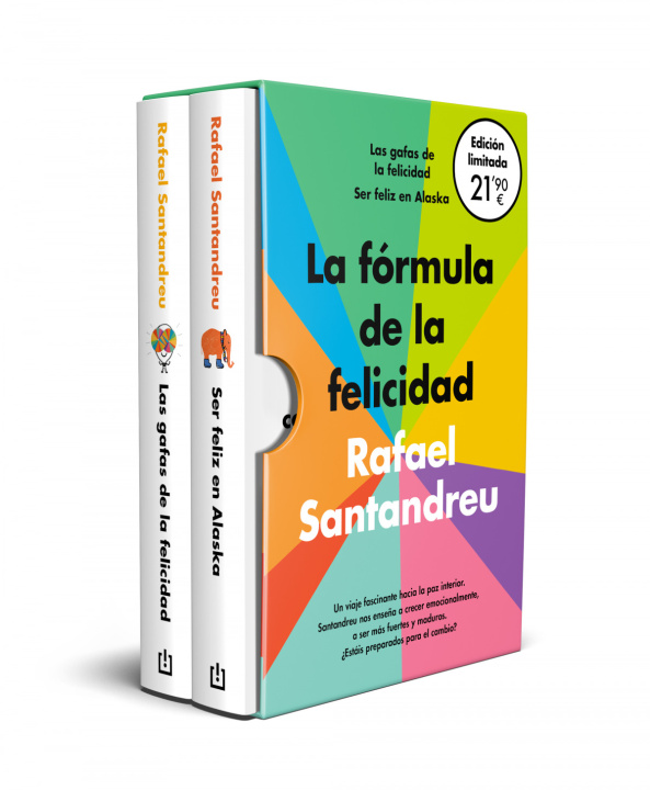 Книга ESTUCHE LA FÓRMULA DE LA FELICIDAD DE RAFAEL SANTANDREU (ED. LIMITADA). LAS GAFA RAFAEL SANTANDREU