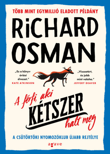 Könyv A férfi, aki kétszer halt meg Richard Osman