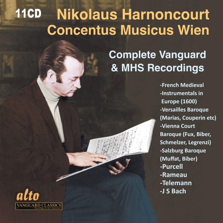 Hanganyagok Nikolaus Harnoncourt - Die Vanguard- und MHS-Aufnahmen 