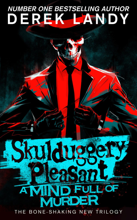 Book Skulduggery Pleasant - A mind full of murder Derek Landy