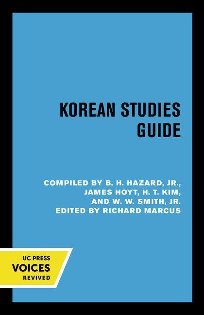 Libro Korean Studies Guide B. H. Hazard