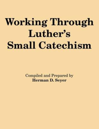 Knjiga Working Through Luther's Small Catechism 