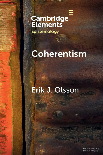 Buch Coherentism Erik J. Olsson