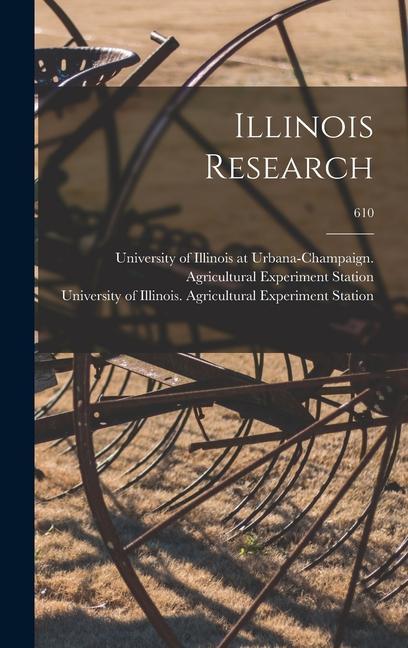 Knjiga Illinois Research; 610 University of Illinois (Urbana-Champa