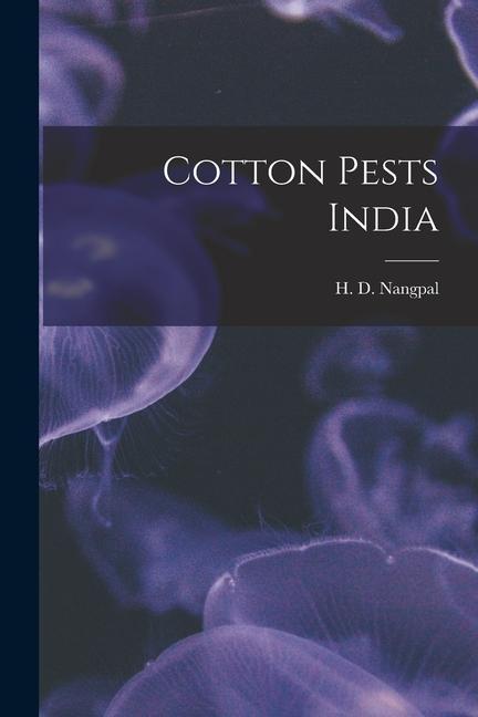 Knjiga Cotton Pests India 
