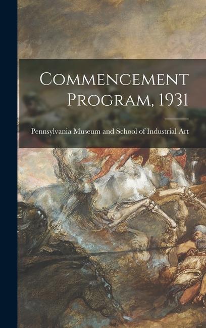 Knjiga Commencement Program, 1931 