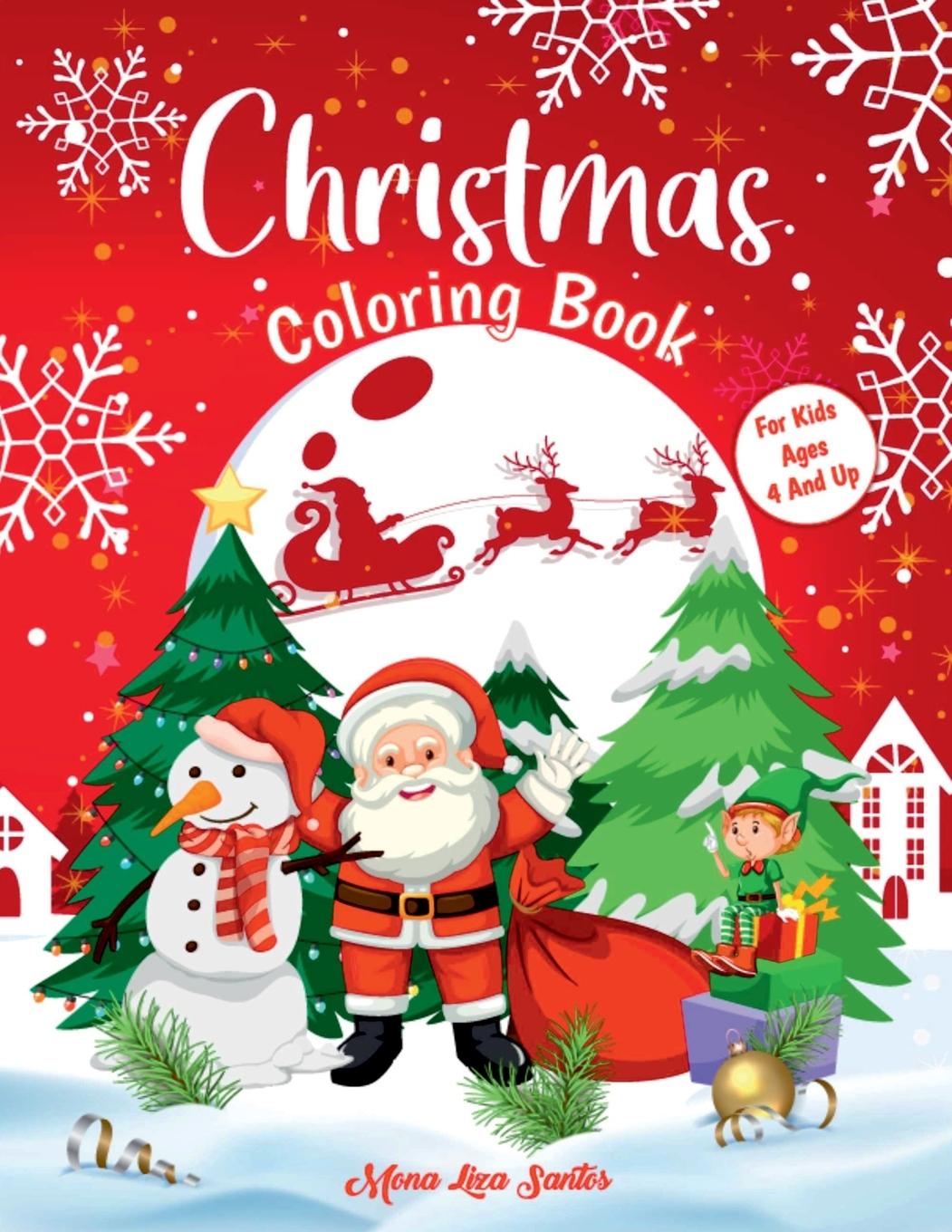 Kniha Christmas Coloring Book 