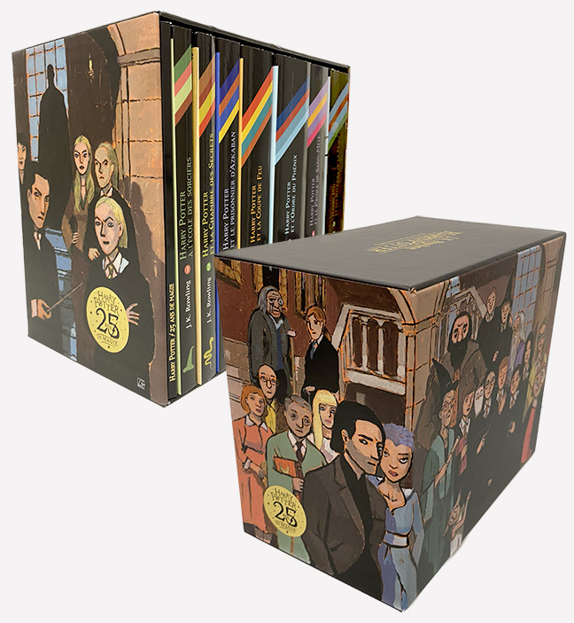 Carte Harry Potter - Coffret Collector Harry Potter - 25 ans Rowling