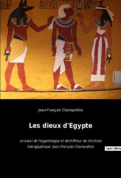 Kniha Les dieux d'Egypte 