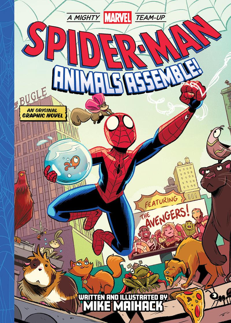 Carte Spider-Man: Animals Assemble! (A Mighty Marvel Team-Up) 