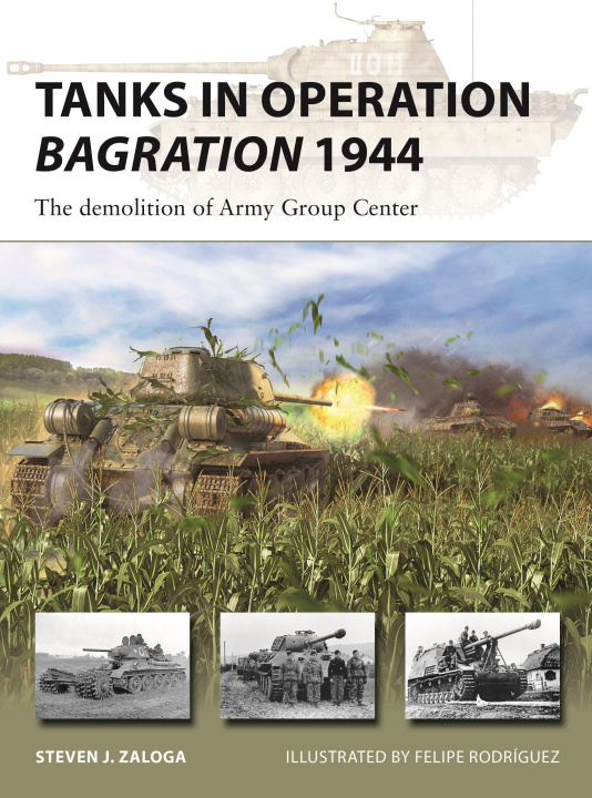 Könyv Tanks in Operation Bagration 1944: The Demolition of Army Group Center Felipe Rodríguez