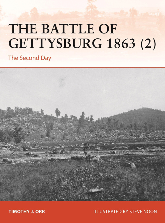 Könyv The Battle of Gettysburg 1863 (2): The Second Day Steve Noon