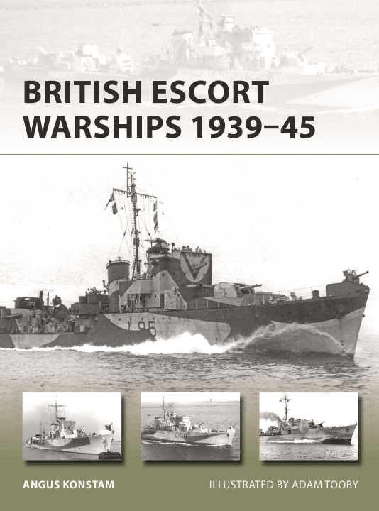 Könyv British Frigates and Escort Destroyers 1939-45 Adam Tooby
