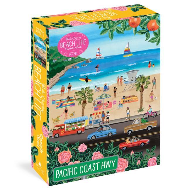 Knjiga Pacific Coasting: Beach Life 1,000-Piece Puzzle 