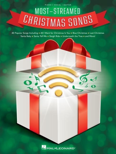 Carte Most-Streamed Christmas Songs - 40 Popular Songs Arranged for Piano/Vocal/Guitar 