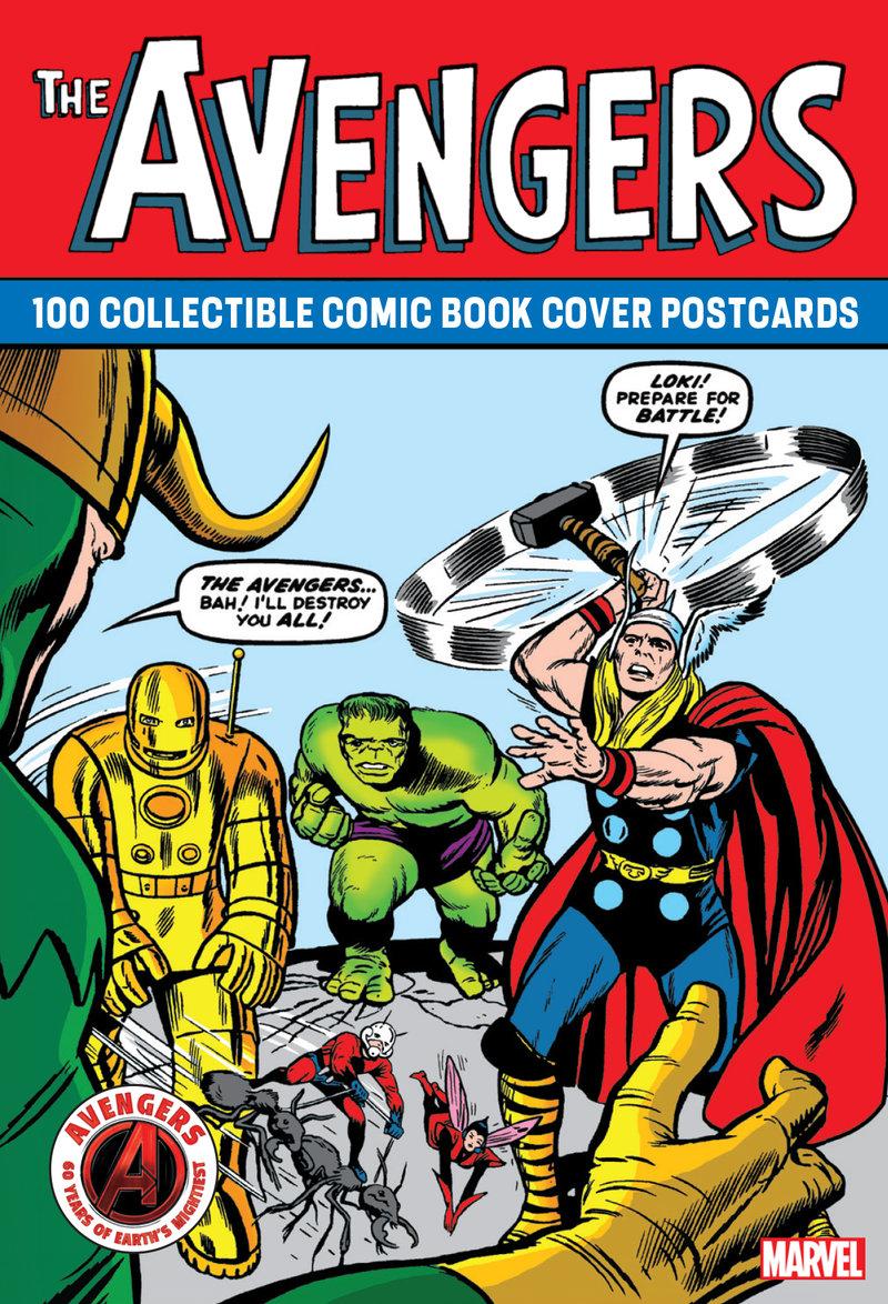 Kniha Avengers: 100 Collectible Comic Book Cover Postcards 
