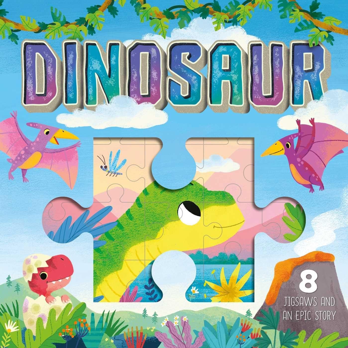 Carte Dinosaur: A Jigsaw Storybook Junissa Bianda