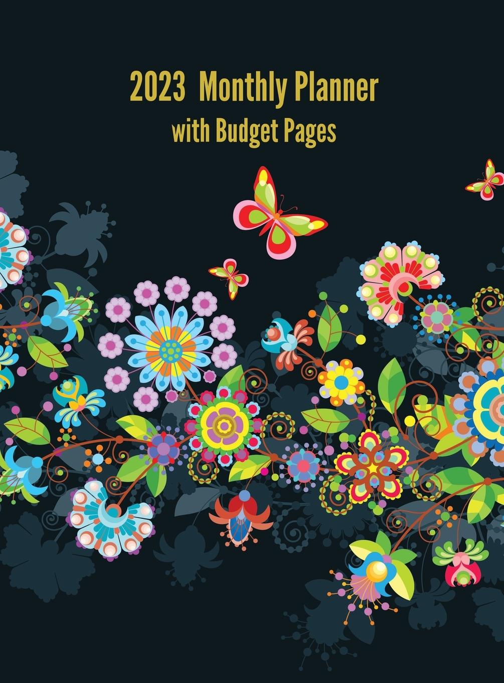Kniha 2023 Monthly Planner with Budget Pages 